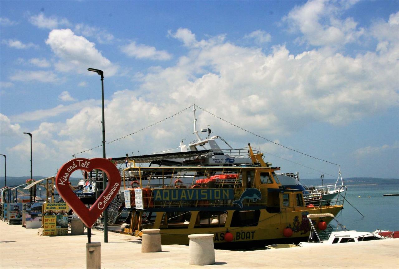 Crikvenica Right On The Beach ภายนอก รูปภาพ