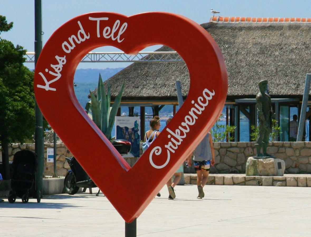 Crikvenica Right On The Beach ภายนอก รูปภาพ